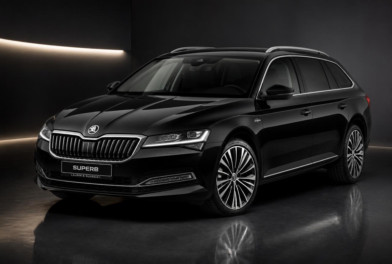 Škoda Superb Laurin & Klement – Škoda Superb Laurin & Klement, až 3 cestující · Premium Transfer Brno