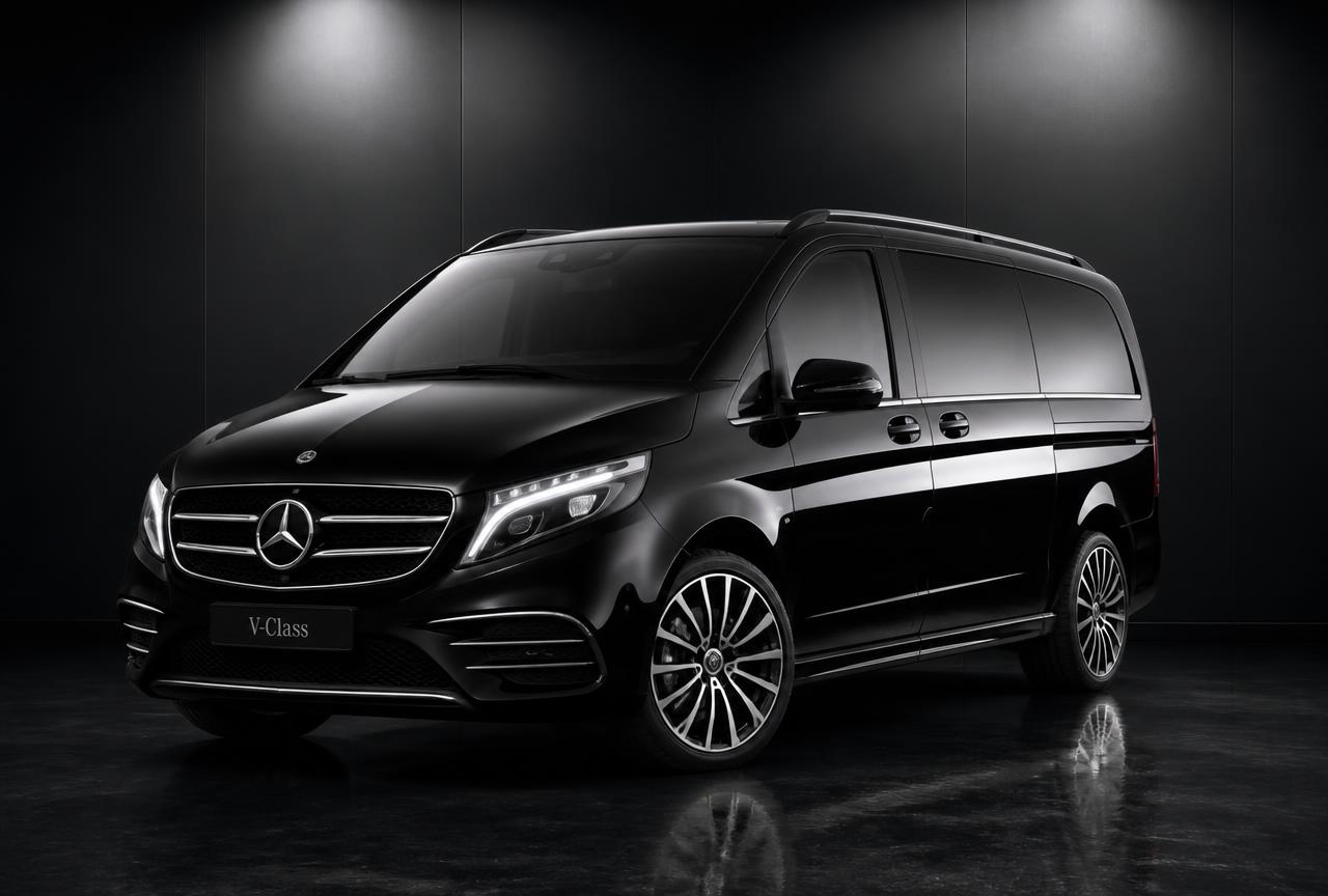 Mercedes-Benz V-Class – Minivan Premium, až 7 cestujících · Premium Transfer Brno